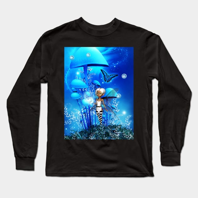 Cute playing fairy Long Sleeve T-Shirt by Nicky2342